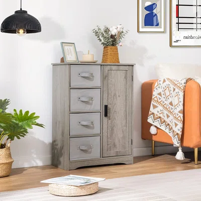 Kaushik 4 - Drawer Storage Cabinet