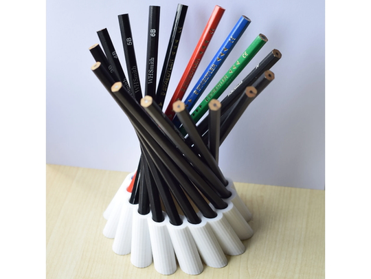 Hyperboloid Pen Holder | 3D Printed Pencil