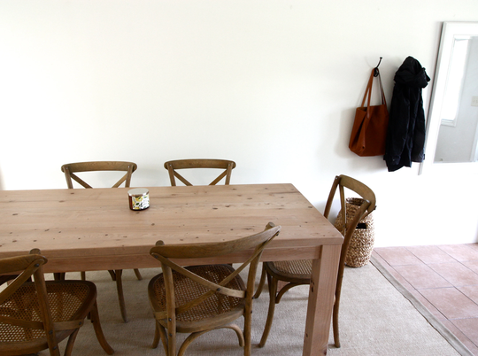 Parsons Kitchen Table, Shipping Included - Salvaged Wood
