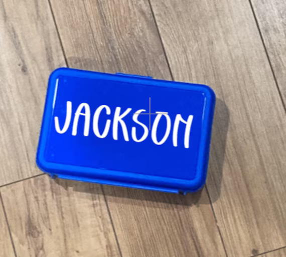 Personalized Pencil Box For Kids, School Pencil Box, Back To Supplies, Art Supply Organizer, Personalized Storage