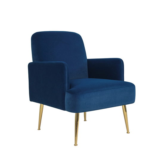 Mid Century Modern Velvet Armchair Lounge Chairs Modern Living Room Accent Chairs