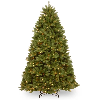 The Holiday Aisle® 7.5Ft Pre-Lit Artificial Meadowlark Pencil Hinged Tree, 750 Clear Lights- UL