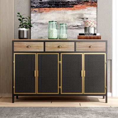 Merrian 48" Wide 3 Drawer Sideboard