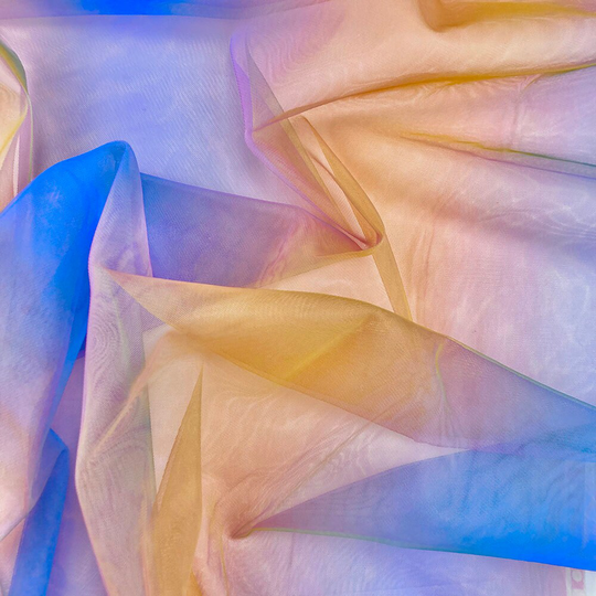 Rainbow Tulle - Sunset Color Scheme Transition Rainbow Soft
