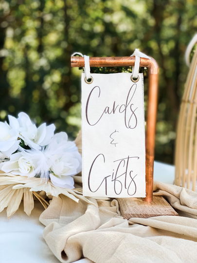 Cloth Wedding Table Number Sign | Canvas Signs Modern Event Numbers Flags Cards & Gifts