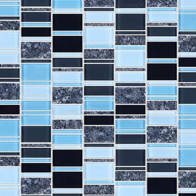 Initial Sequence Random Mosaic Wall Tile