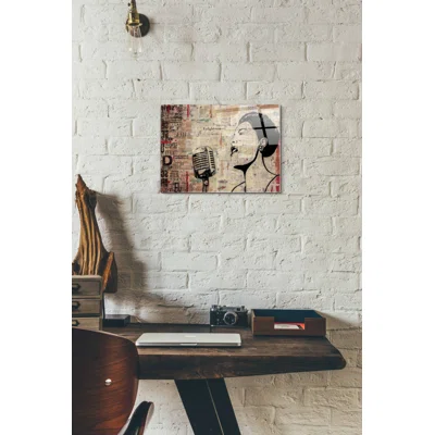 Lady Day by DB Waterman - Unframed Graphic Art