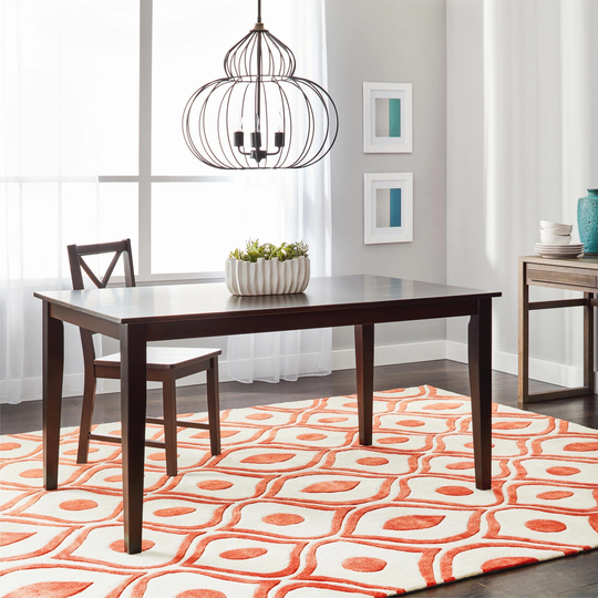 Simple Living Havana Carson Large Dining Table - Espresso