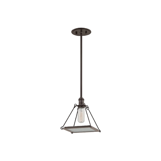 Hudson Valley Thorndike 1-light Bronze Pendant