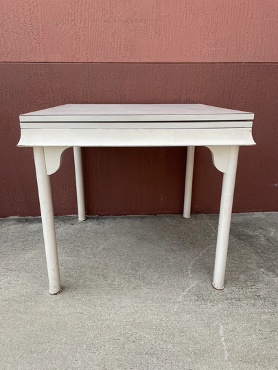 Unusual Modern Pagoda Shape Game Table/Extends Chinoiserie Decor
