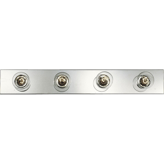 Progress Lighting Silvertone Broadway 4-light Bath Strip