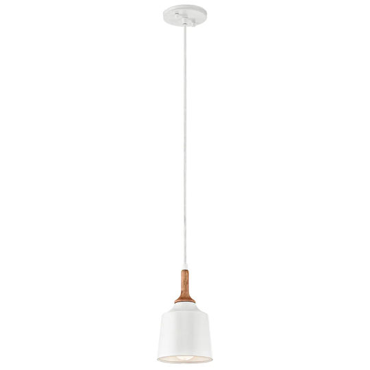 Kichler Lighting Danika Collection 1-light White Mini Pendant