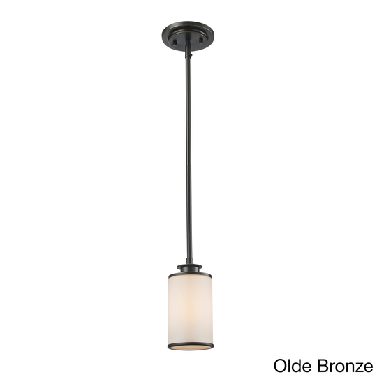 Avery Home Lighting Savannah 1-light Matte Opal Mini Pendant