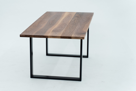 The Minimalist Table // Large Dining Table, Commercail Dining, Long Family Style Restaurant Black Walnut