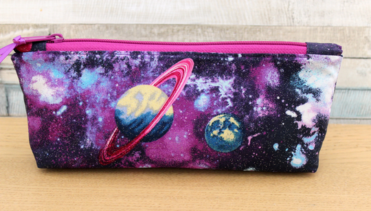 Planet Pencil Case, Galaxy Bag, Zipper Holder, Make Up Snack Toy Reusable Zipper Pouch, Free Shipping