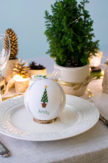 Winter Wedding Favors, Christmas Table Decoration, Decor, Gift, Personalized Ornament