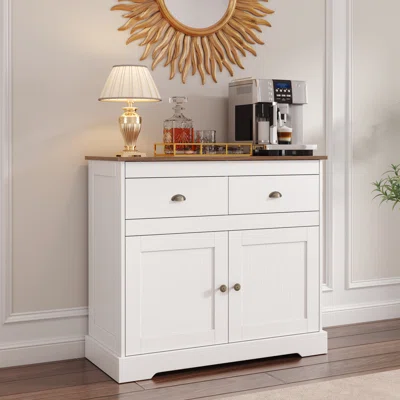 Jinette 16" Wide 2 Drawer Sideboard