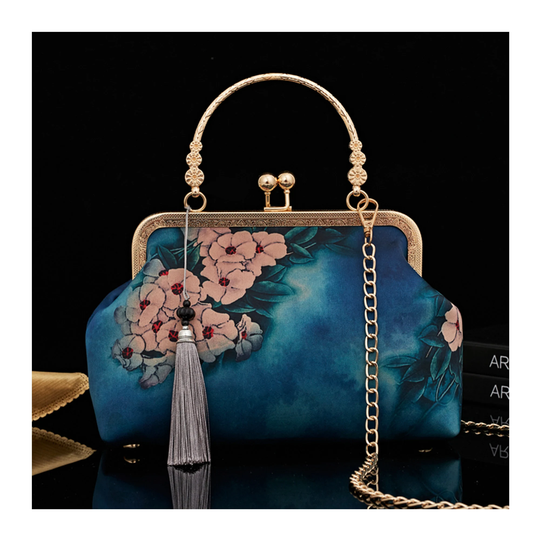 Flapper Roaing Handbag, Prom Bag 1920S Vintage Inspired Great Gatsby Art Deco Charleston Downton Abbey Bridesmaid Wedding Cheongsam Handbag