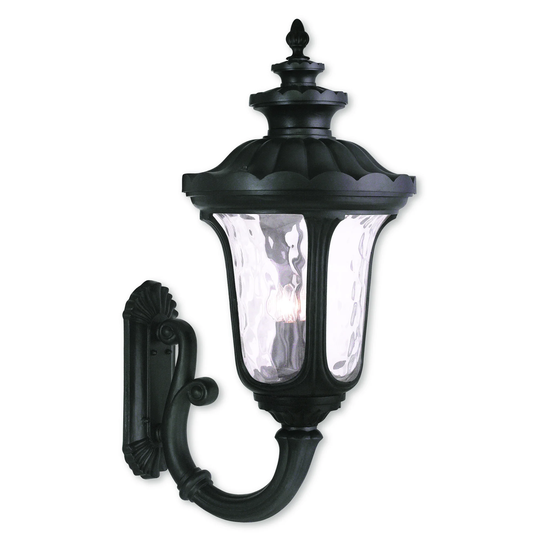 Livex Lighting Oxford Black Aluminum 4-light Outdoor Wall Lantern