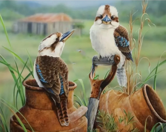 Farm Birds Diy 5D Diamond Painting Kit Full Square & Round Drill