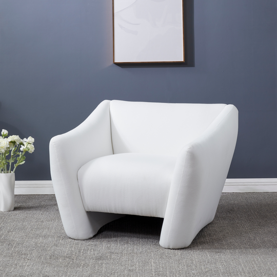 SAFAVIEH Couture Stefanie Modern Accent Chair - 36 in. W x 33 in. D x 28 in. H