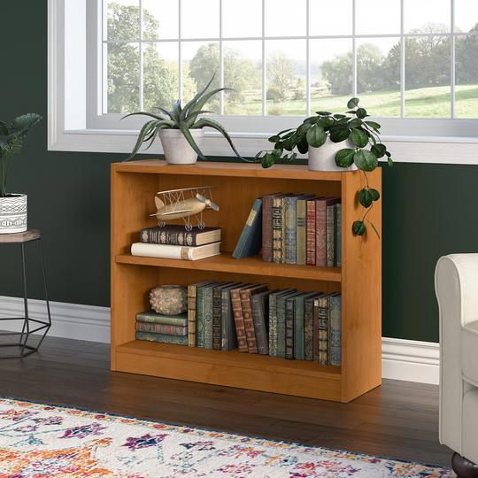 Universal Small 2 Shelf Bookcase by Bush Furniture