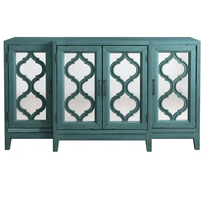 59.8'''' Modern Mirrored Console Table Sideboard