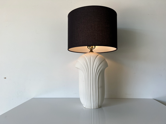 Vintage Art Deco - Style Ceramic Table Lamp