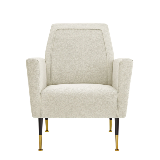 Dayson Piping Detail, Square Arms Accent Chair