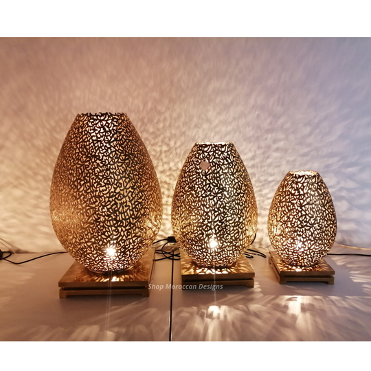 Table Lamp, Moroccan Bedside Desk Bedroom Floor Ramadan Decoration Light, Gift, Home Decor