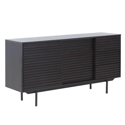 Mid Century Sideboard Buffet Table Or TV Stand With Storage For Living Room Kitchen