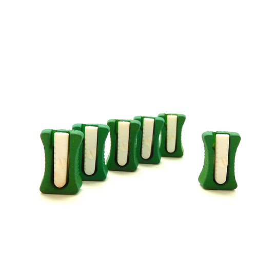 Pencil Sharpener Buttons Galore/Novelty Craft Embellishments - Set Of Six