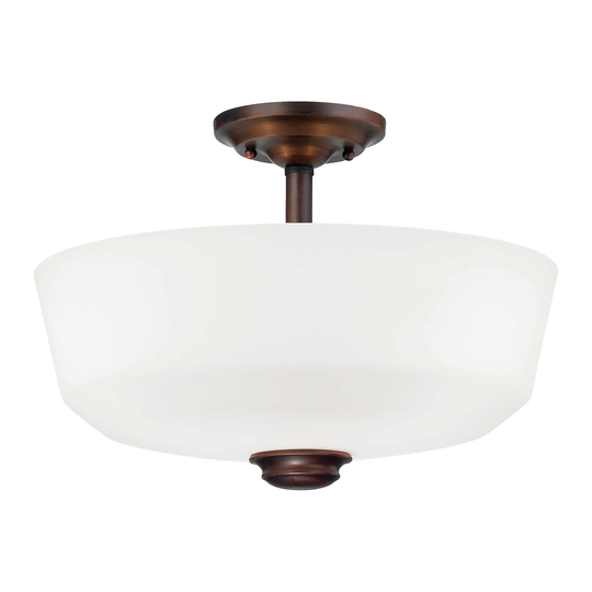 Cimmaron 2 Light Semi-Flush Ceiling Mount