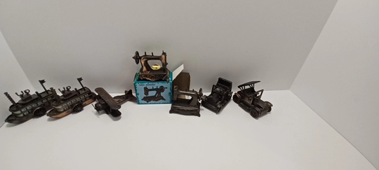Vintage Die Cast Minature Antique Finished Pencil Sharpeners - Sharpener Minatures Ford Model T