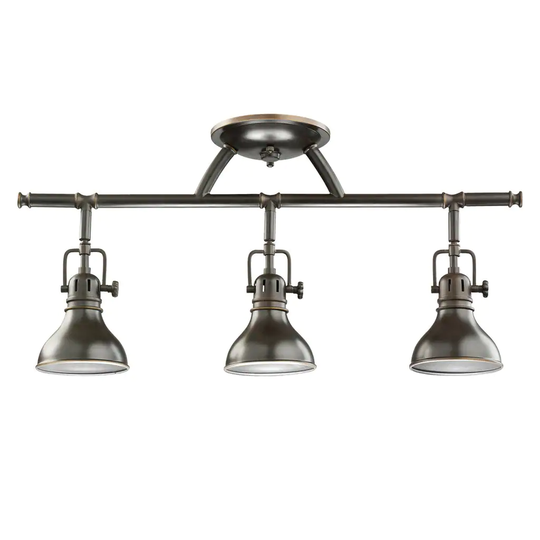 Kichler Lighting Hatteras Bay Collection 3-light Olde Bronze Halogen Rail Light