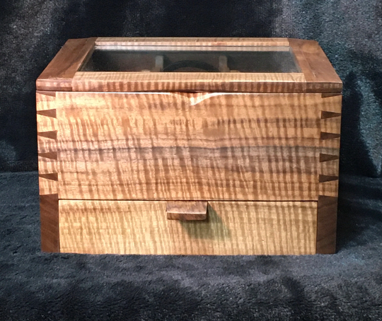 Handcrafted Walnut Jewelry Box