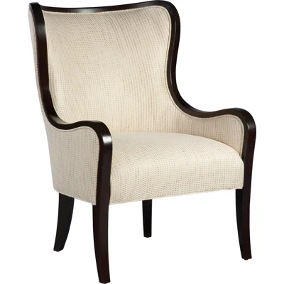 Downey 29.5" Wide Polyester Wingback Chair