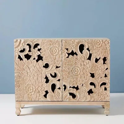 Solid Wood 2 - Door Sideboard