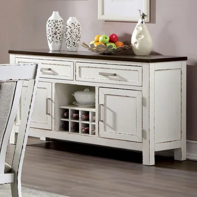 Adrean 54" Wide 2 Drawer Wood Sideboard