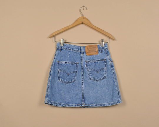 Levi's Size 25 Button Up Denim Skirt