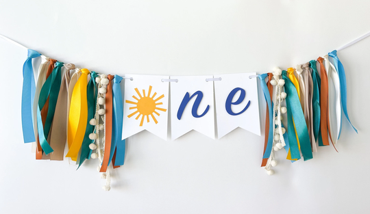 Blue Sunshine Banner, Sun High Chair Baby Boy 1st Sign, Garland Boy, You Are My Sunshine, First Trip Around The Theme
