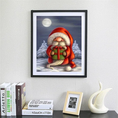 Santa Claus 5D DIY Diamond Painting Cross Stitch Kit Wall Décor
