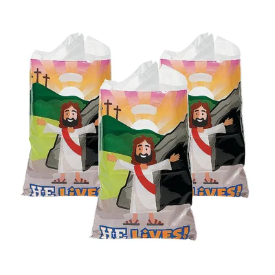 Ihlen He Lives Goody Bags - Party Supplies - 50 Pieces