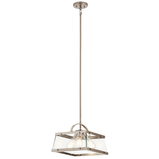 Kichler Lighting Darton 3-Light Pendant/Semi Flush Classic Pewter
