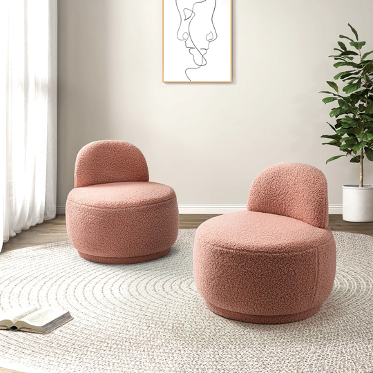 Flores Side Chair with Tight Back Set of 2