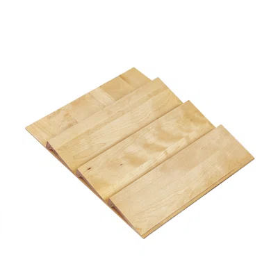 Rev-A-Shelf 3-Tier Wooden Spice Drawer Organizer Insert