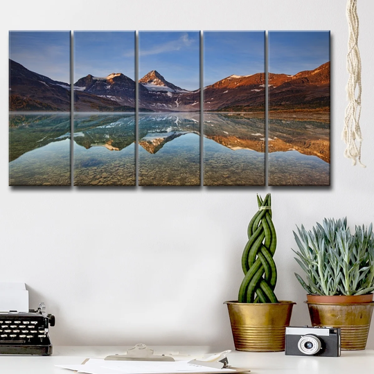 Ready2HangArt 'Magog Lake' 5-Pc Canvas Wall Décor Set - Multi-color
