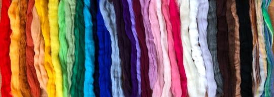 Wool Samples -Vibrant Multi Color For All Your Craft Needs