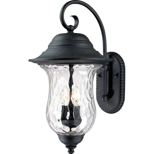 Volume Lighting Aurora 3 Light 23.5" Height Outdoor Wall Sconce with