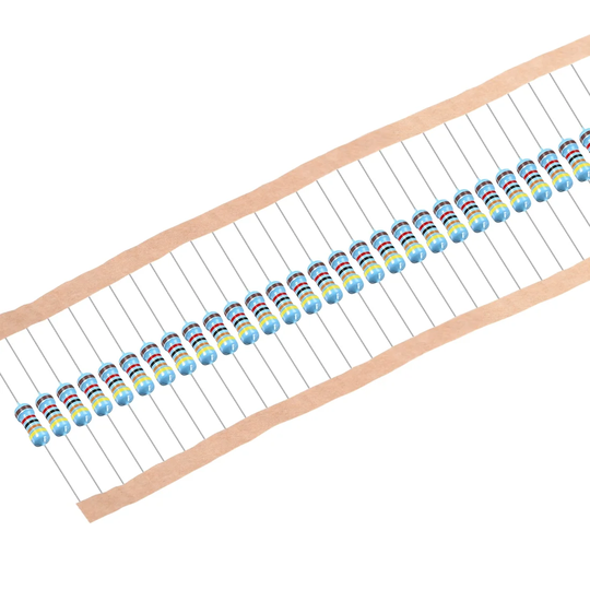 300 pcs Metal Film Resistors 43K Ohm 1/6W(1/8W) 1% Tolerances 5 Color Bands - Muti-Color